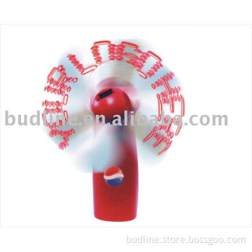 5501 USB LED Message Mini Fan with Burne